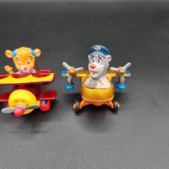 Vtg Set Of 4 Disney Talespin Airplane Toys McDonald’s Happy Meal 1990 Diecast - Picture 7 of 11